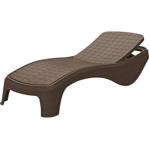 Záhradné ležadlo ATLANTIC Keter Cappuccino