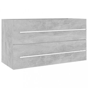 Skrinka pod umývadlo 90 cm Dekorhome Beton