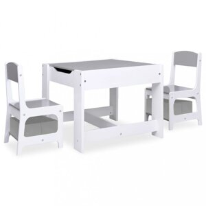 Detský set MDF Dekorhome Bílá