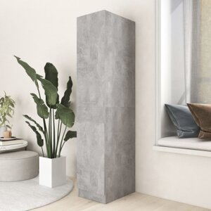 Vysoká skrinka DTD Dekorhome Beton