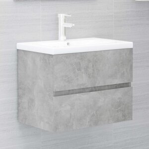 Skrinka pod umývadlo 60 cm Dekorhome Beton