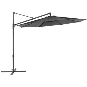 Slnečník s podstavcom ø 300cm Rojaplast Šedá