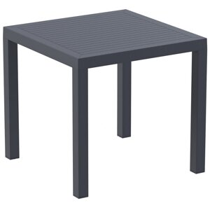 Záhradný stôl 80 cm Tmavě šedá