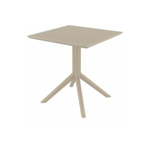 Záhradný stôl 70 cm Šedohnědá taupe