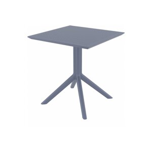 Záhradný stôl 70 cm Tmavě šedá