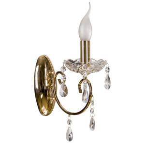 Nástenná lampa AURORA 1xE14 Candellux Zlatá