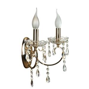 Nástenná lampa AURORA 2xE14 Candellux Zlatá