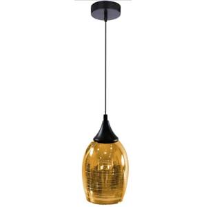 Závesná lampa MARINA 1xE27 Candellux Měděná