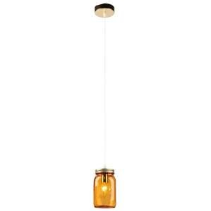 Závesná lampa JARS Candellux Oranžová