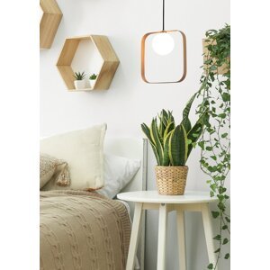 Závesná lampa TULA 1xG9 Candellux Zlatá
