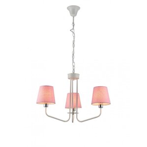 Závesná lampa YORK 3xE14 Candellux Růžová