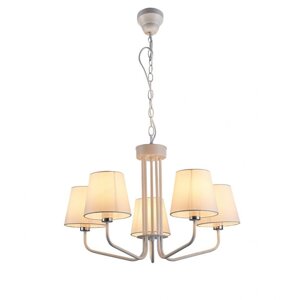 Závesná lampa YORK 5xE14 Candellux Bílá
