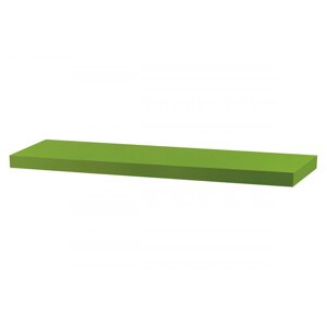 Nástenná polička P-005 80 cm Autronic Zelená