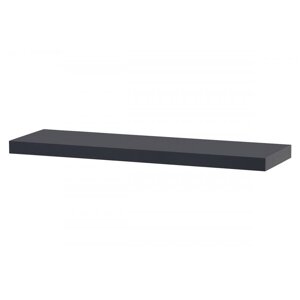 Nástenná polička P-005 80 cm Autronic Šedá