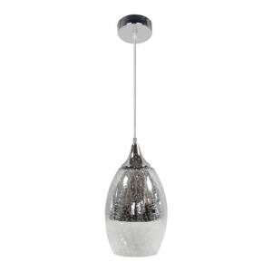 Závesná lampa CELIA 1xE27 Candellux Stříbrná