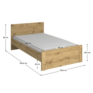 Posteľ AIRON Tempo Kondela 120 cm