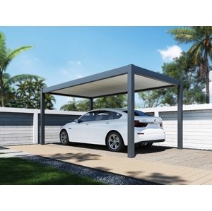 Hliníkový prístrešok na auto PRESTIGE Rojaplast