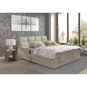 Elektrická polohovacia boxspringová posteľ AVA 180x200 - POSLEDNÝ KUS