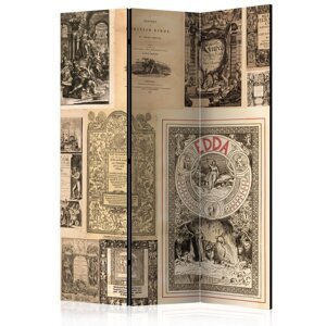 Paraván Vintage Books Dekorhome - POSLEDNÝ KUS