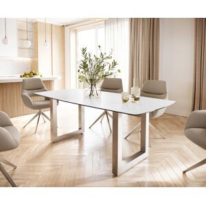 Jedálenský stôl Edge 200x100 cm keramický zaoblený Laminam®