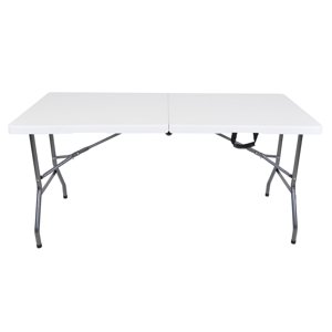 Skladací stôl CATERING oceľ / plast Rojaplast 152 x 70 x 73 cm