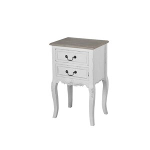 Rimini White RIW021 Nočný stolík