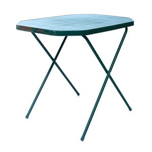 Kempingový stôl CAMPING 53x70 Dajar Zelená