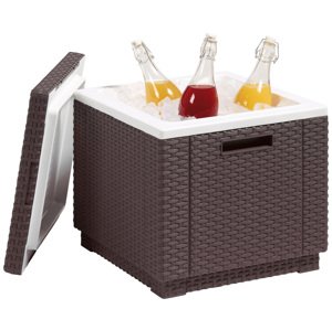 Záhradný chladiaci box ICE CUBE Hnědá