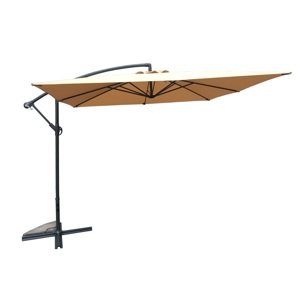 Slnečník kovový nepremokavý 8080 270x270cm Rojaplast Béžová