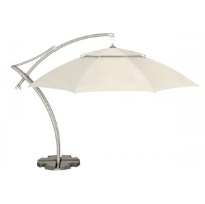 Závesný slnečník ø 420 cm Béžová