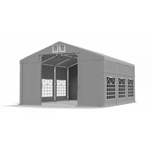 Záhradný párty stan 5x6m PROFI Šedá