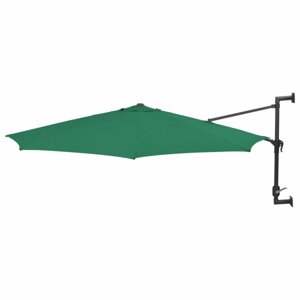 Nástenný slnečník Ø 300 cm látka / kov Dekorhome