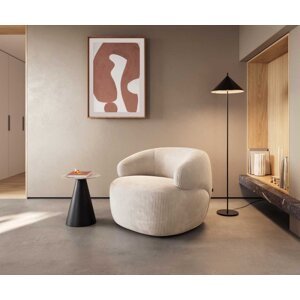 Kreslo Nova 88x88 cm manšestrové béžové