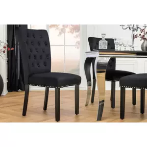 Chesterfield jedálenská stolička 2 ks FRIXON Dekorhome