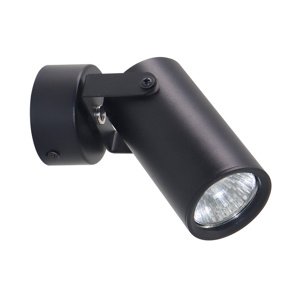 Nástenná lampa Gary lampa čierna 1x15W GU10 čierne tienidlo