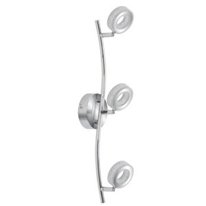 LED nástenná lampa VINOLA CHROME 3000K