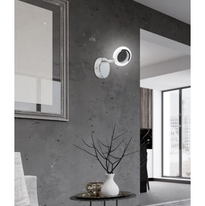Nástenná lampa 1X4W LED 3000K chróm AURELION