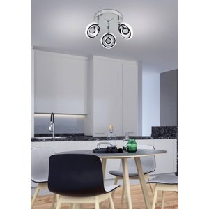 Stropné svietidlo plafond 3X6W LED chróm 3000K CELT