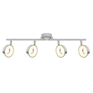 LED nástenná lampa 4x4W 71cm ISLA CHROME STRIP