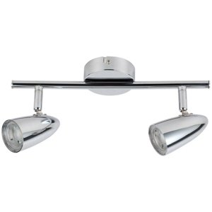 Nástenná lampa s LED pásikom 2x4W chróm LIBERTY
