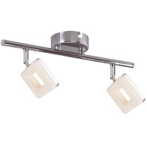 Nástenná lampa s LED pásikom 2X5W chróm CYNTHIA