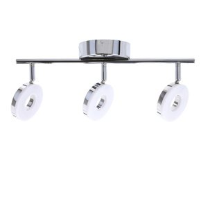 Nástenná LED pásová lampa 3X5W chróm THEMA