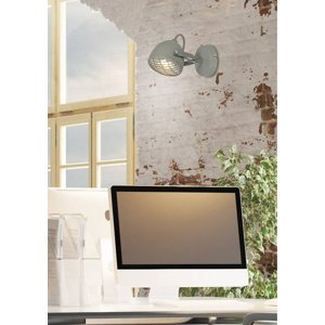 Nástenná lampa 1X50W GU10 betónovo sivá PENT