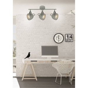 Nástenná lampa 3X50W GU10 betónovo sivá PENT