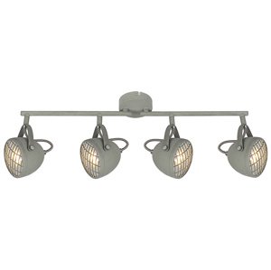 Nástenná lampa 4X50W GU10 betónovo sivá PENT