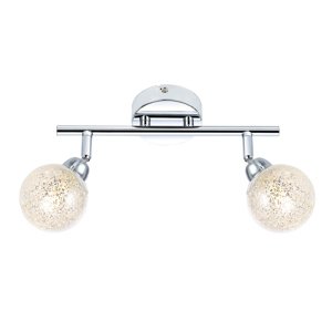 Nástenná lampa 2X4W LED G9 chróm KALEIDOSKOP