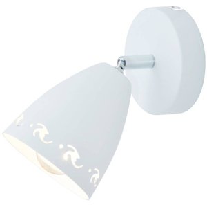 Nástenná lampa coty e14 biela matná
