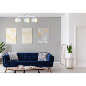 Nástenná lampa Azuro E27 biela
