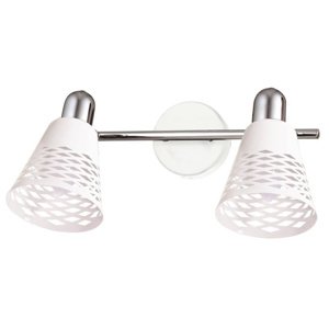 Nástenná lampa 2x40W E14 Discovery biela