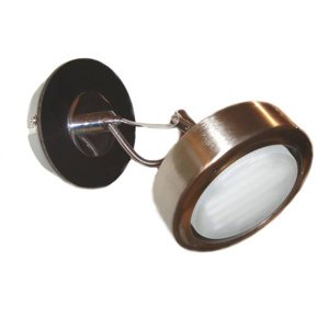Nástenná lampa Earth GX53 Energo saténová/wenge